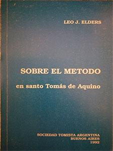 Sobre el metodo en Santo Thomas Aquino (1992)